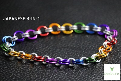 Japanese 4-In-1 Rainbow Bracelet - image1
